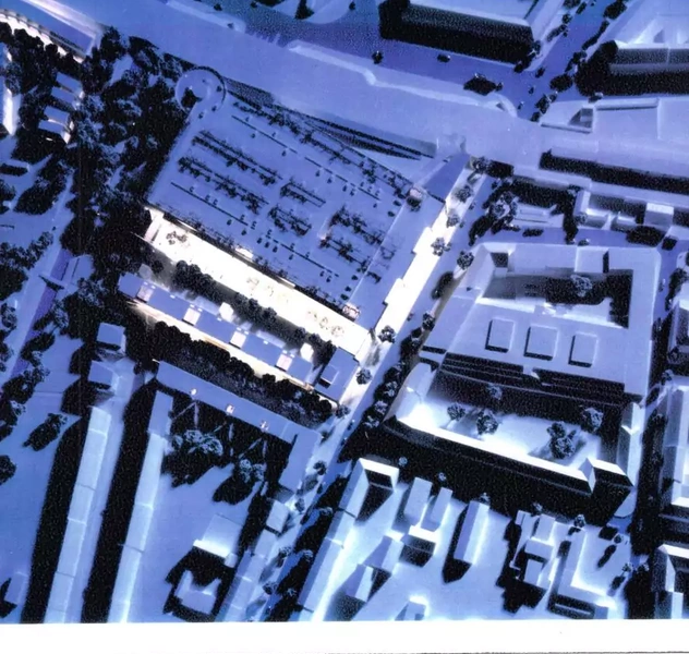 <p>Centro comercial en combinación con nuevo barrio de viviendas en Köppenig.</p>
<p>Berlin / RKW</p>
<p><strong>(Premiado)</strong></p>
<p> </p>
<p>(Cargo: Arquitecto Junior colaborador.)</p>