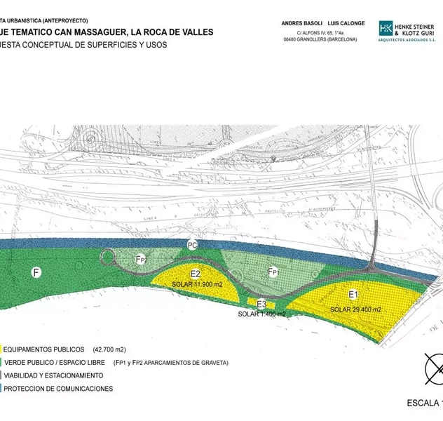 <p>Sta. Agnès de Malanyanes / La Roca del Vallès, Barcelona</p>
<p>Centro Comercial „La Roca Stores“ en colaboración con Architekten RKW Düsseldorf.</p>